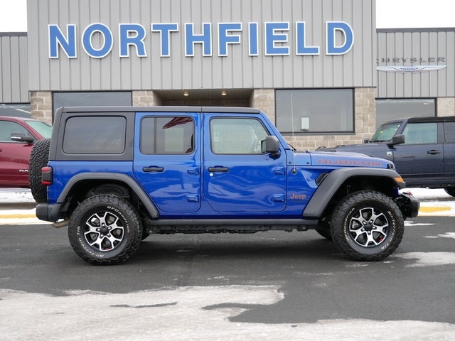 Used 2020 Jeep Wrangler Unlimited Rubicon with VIN 1C4HJXFNXLW232604 for sale in Northfield, Minnesota